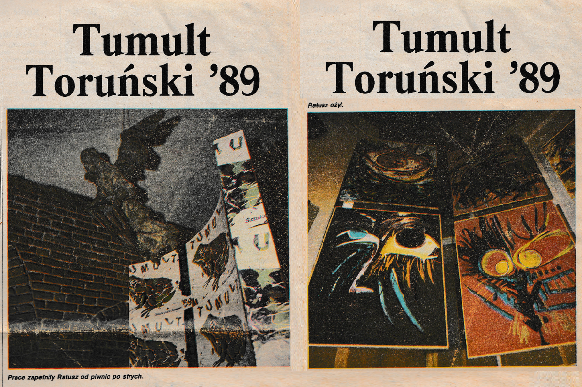 Tumult Toruński '89. Sztuka poza Centrum