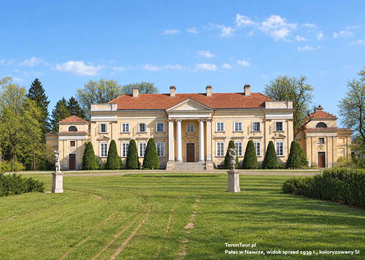 Pałac w Nawrze. Muzeum Ziemiaństwa im. Rodziny Szczanieckich